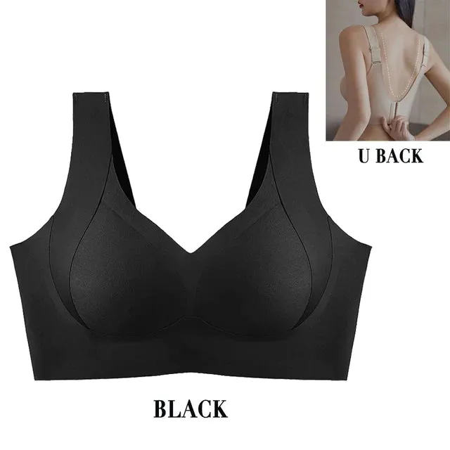 (1 1 Free) Seamless Comfort Soft-Support Bra