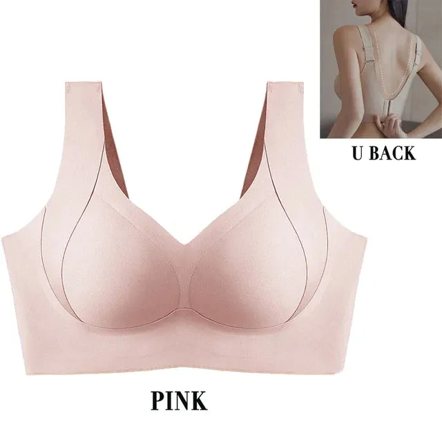 (1 1 Free) Seamless Comfort Soft-Support Bra
