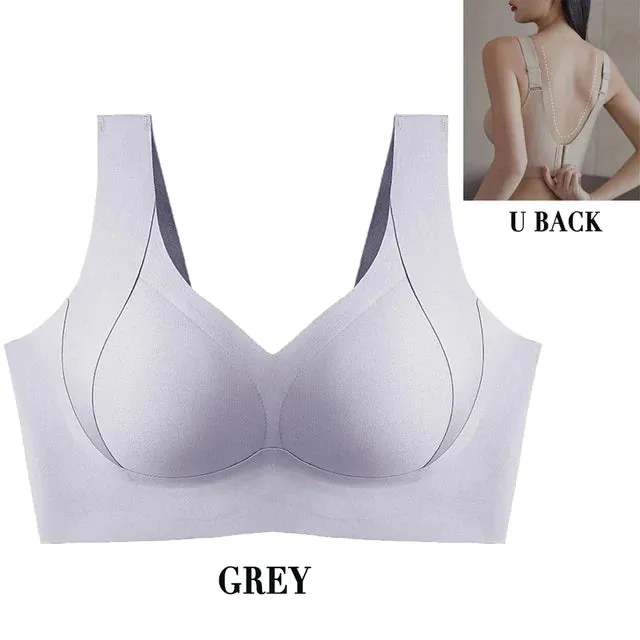 (1 1 Free) Seamless Comfort Soft-Support Bra