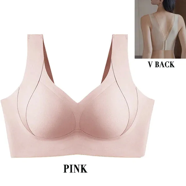 (1 1 Free) Seamless Comfort Soft-Support Bra