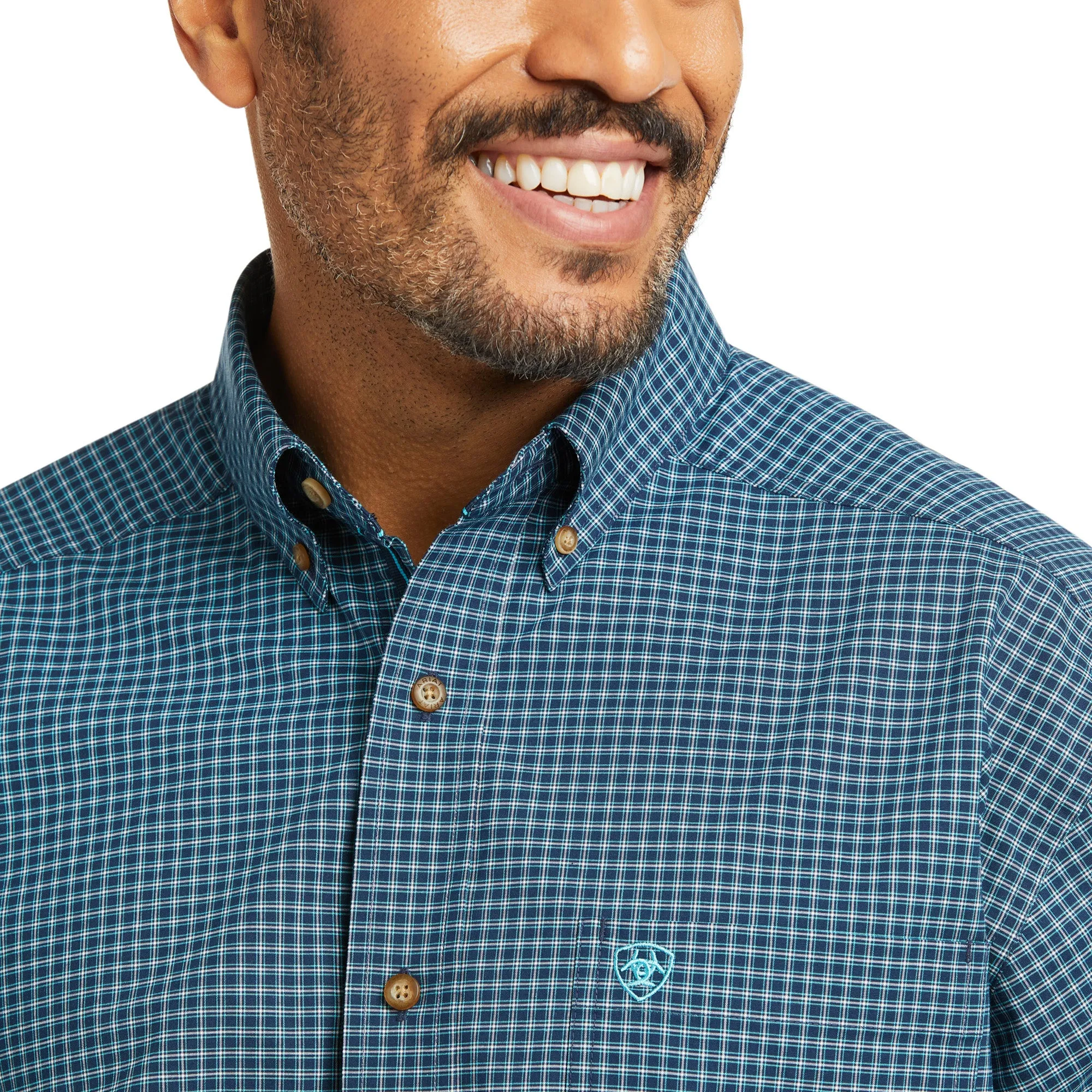 10037049 Ariat Men's Pro Series Pawel Stretch Classic SS Shirt