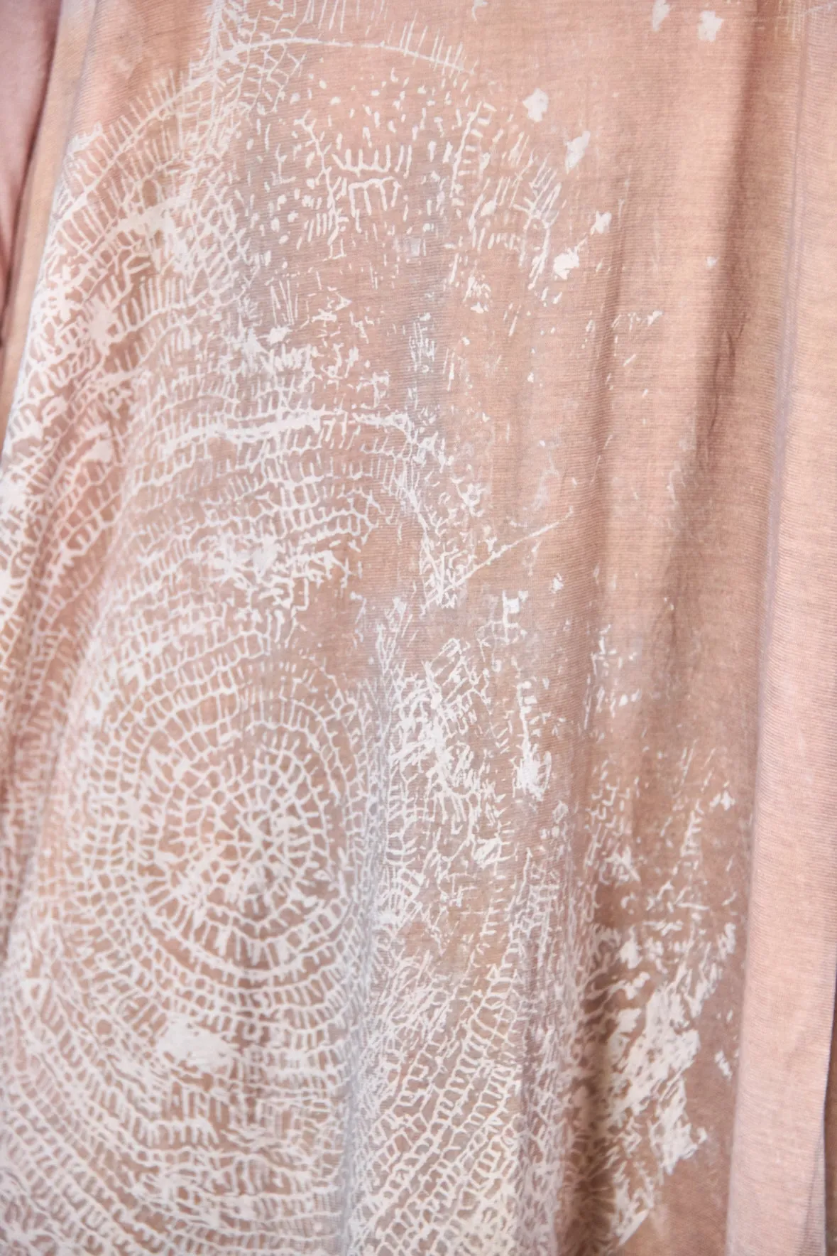 1565D Swing Dress Tunic Shell Pink Ombre Chai Dip
