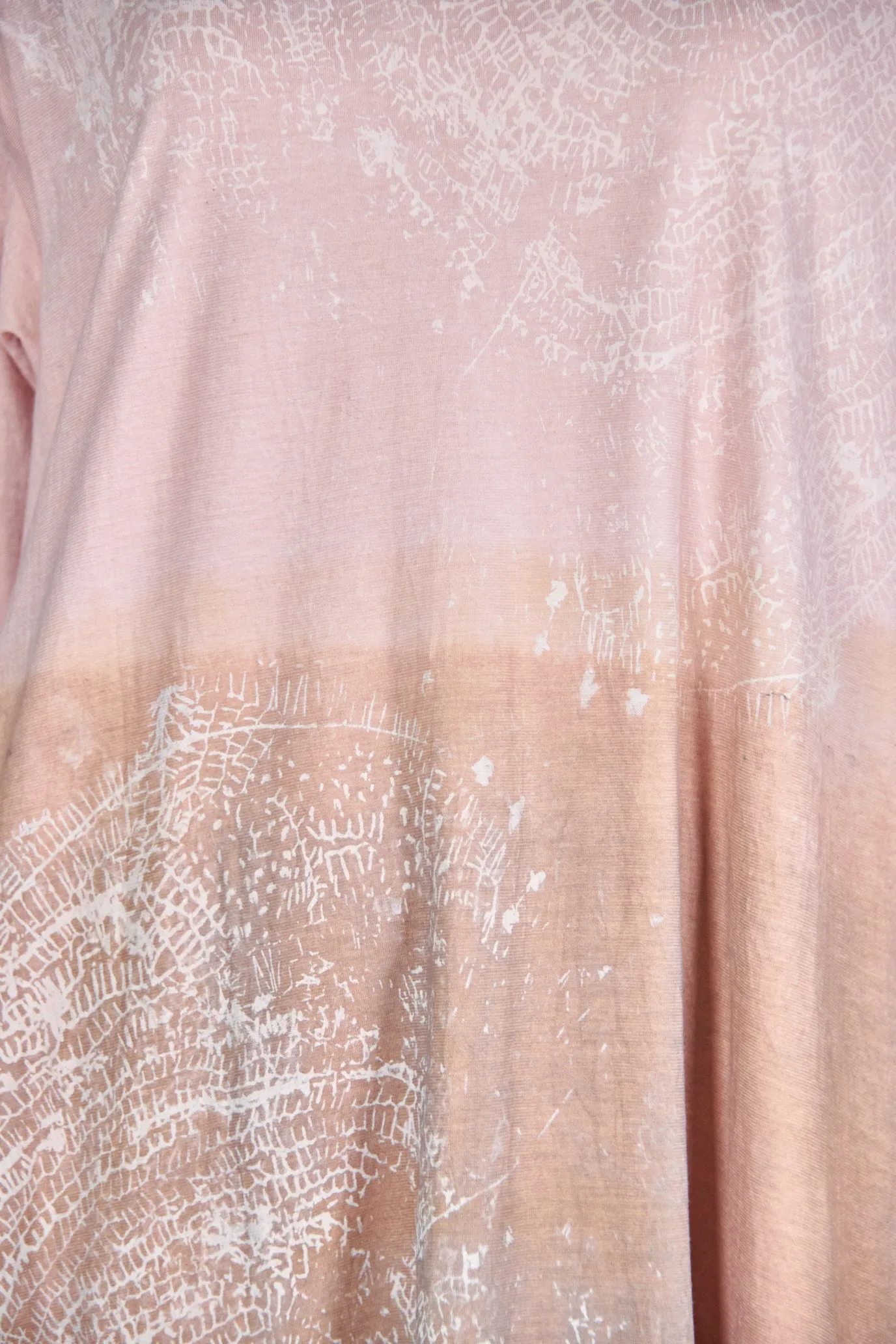 1565D Swing Dress Tunic Shell Pink Ombre Chai Dip