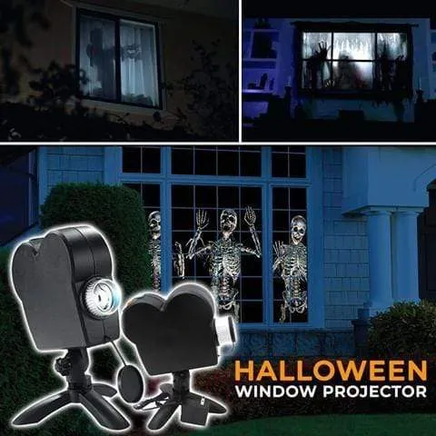 2-in-1 Haunted Halloween & Christmas Holographic Projector 🔥🔥FLASH SALE🔥🔥