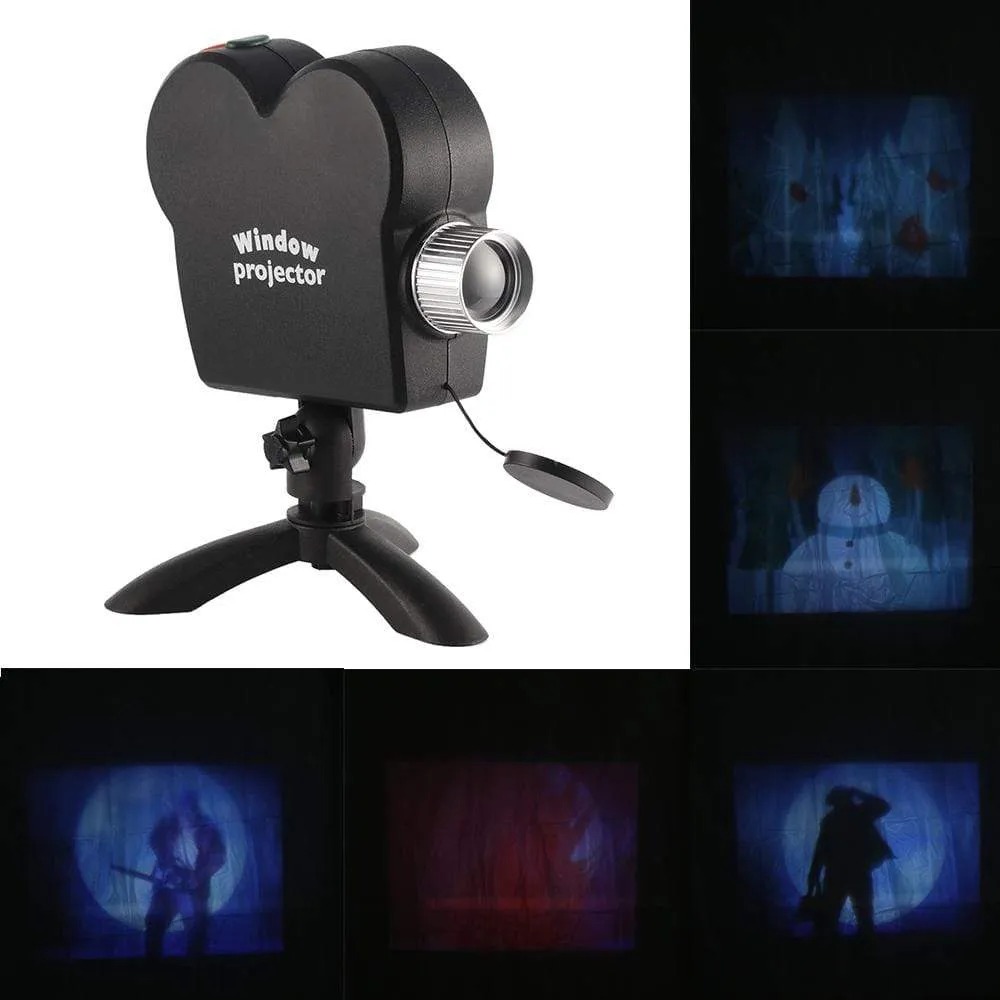 2-in-1 Haunted Halloween & Christmas Holographic Projector 🔥🔥FLASH SALE🔥🔥