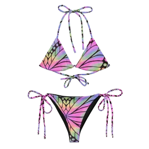 2 Piece String Bikini Set- "Butterfly" Design