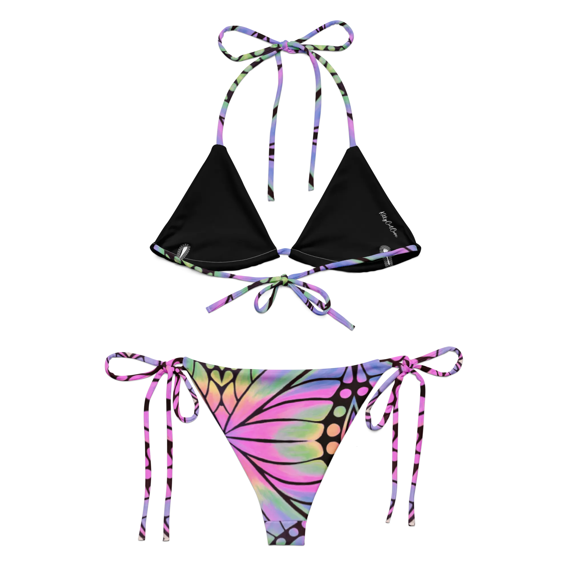 2 Piece String Bikini Set- "Butterfly" Design