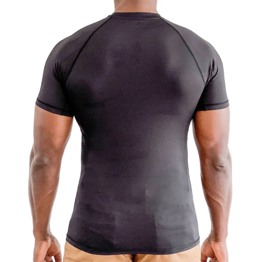 221B Tactical Maxx-Dri Silver Elite T-Shirt Black/Blue