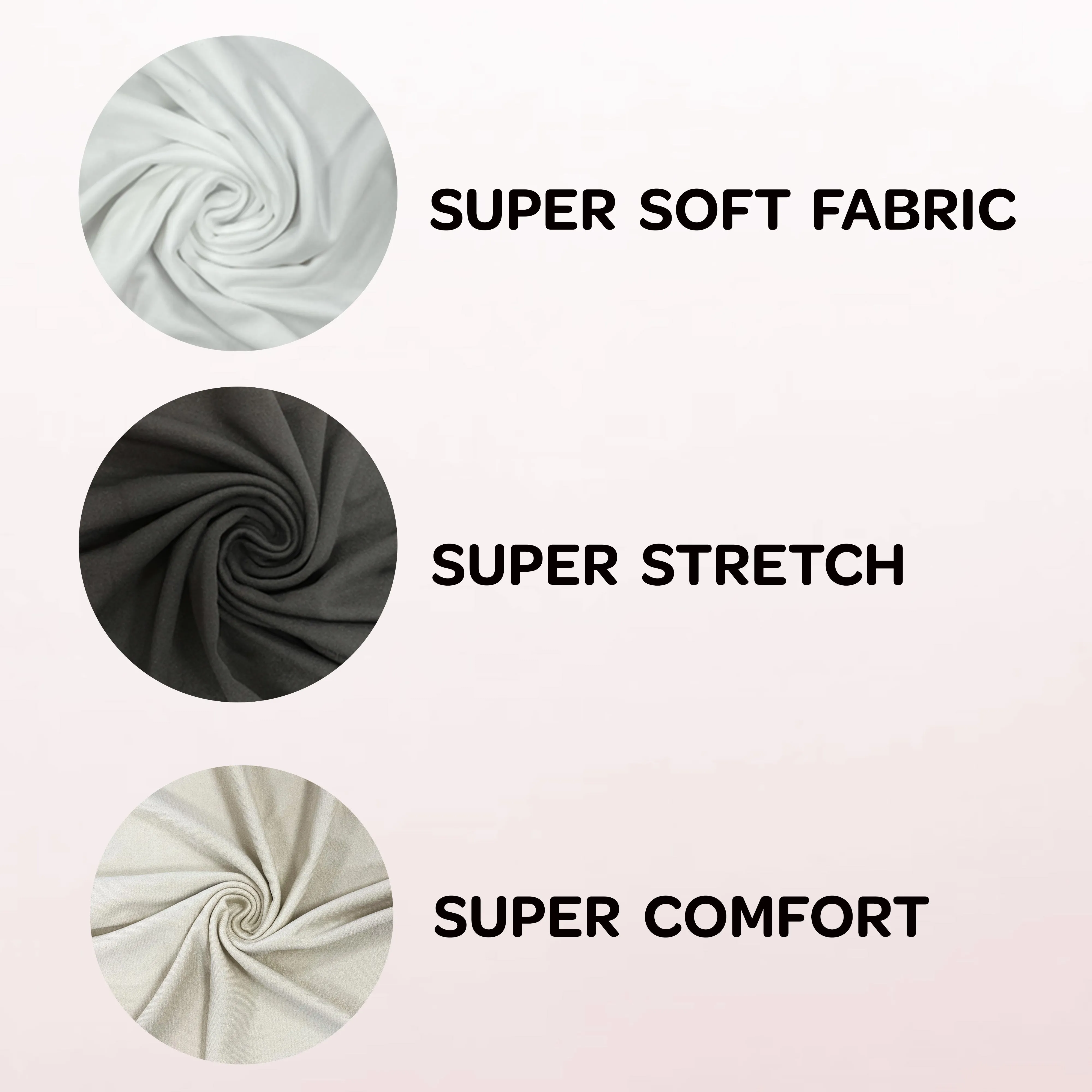 3 Pack Seamless Comfort Bra - Black / White / Nude
