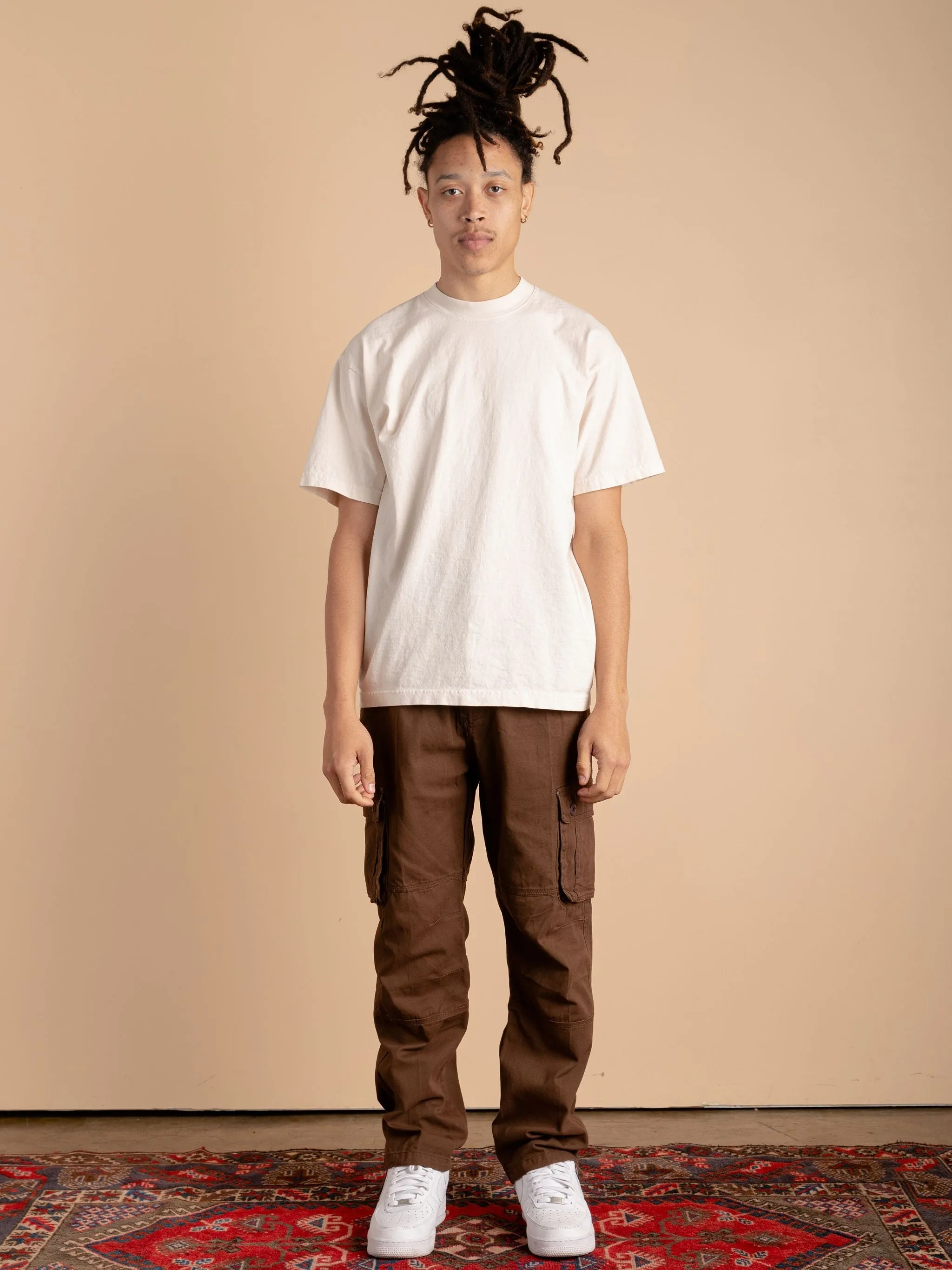 6 Pocket Cargo Pants-Earth