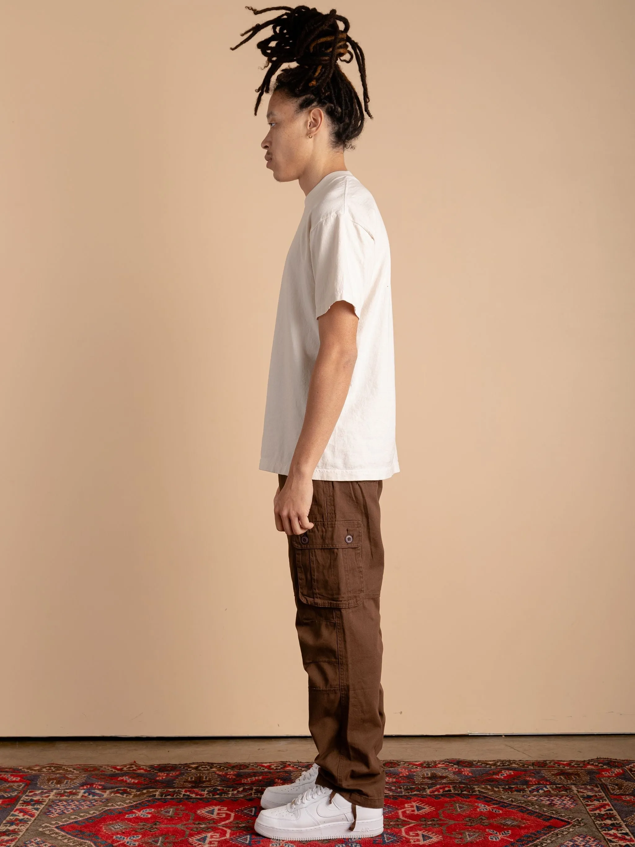 6 Pocket Cargo Pants-Earth