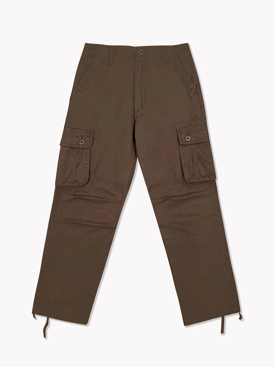 6 Pocket Cargo Pants-Earth