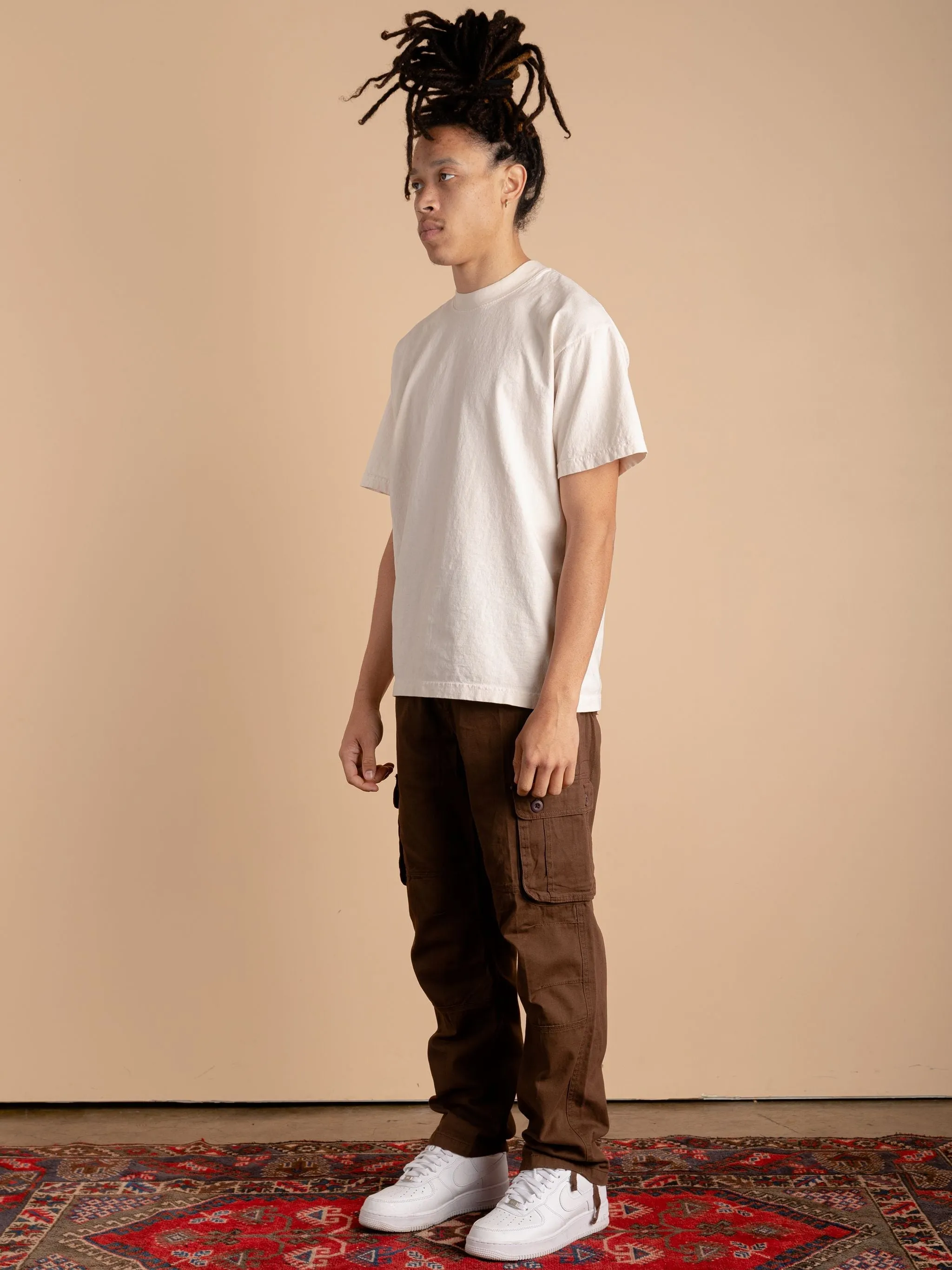 6 Pocket Cargo Pants-Earth