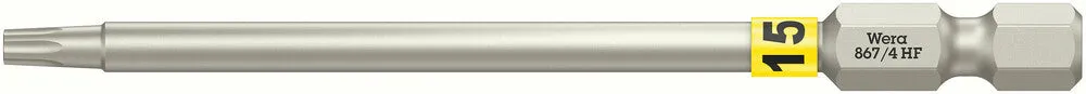 867/4 TORX® HF Bits with holding function, TX 15 x 89 mm