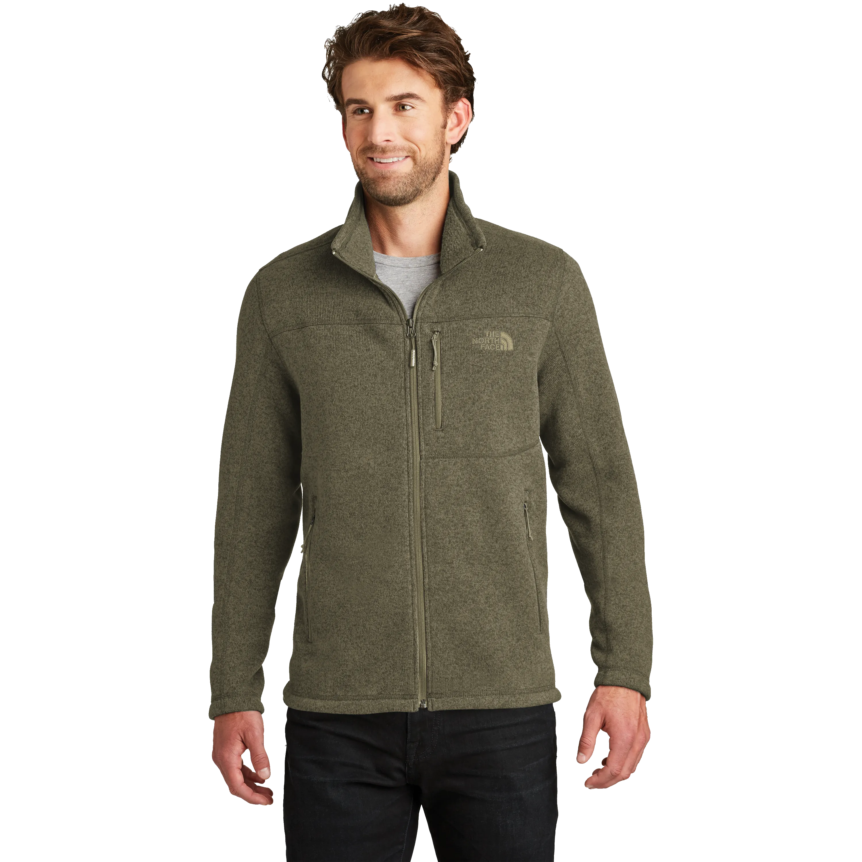 A1807M  Mens Sweater Fleece Jacket