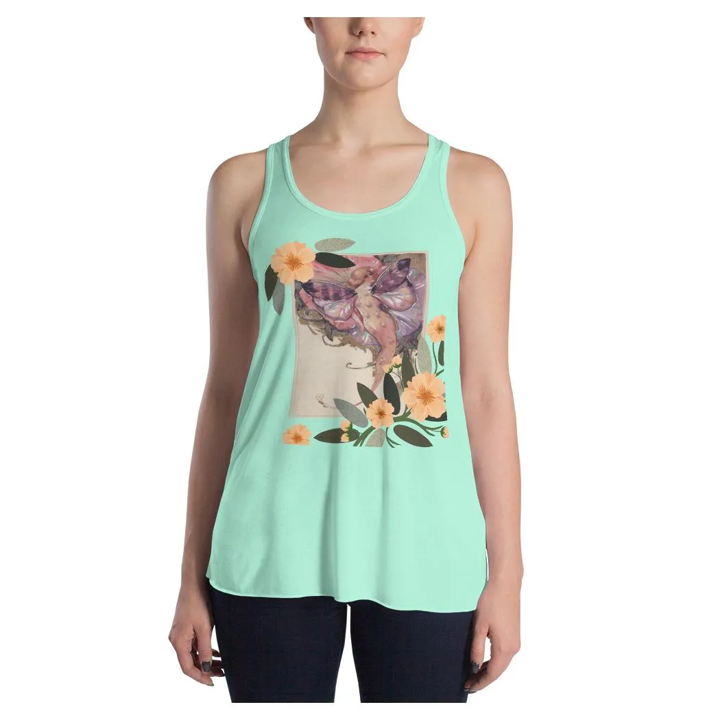 Adelia Butterfly Racerback Tank