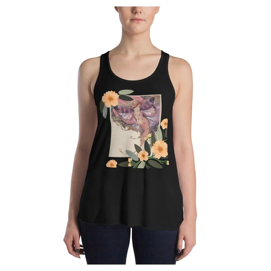 Adelia Butterfly Racerback Tank