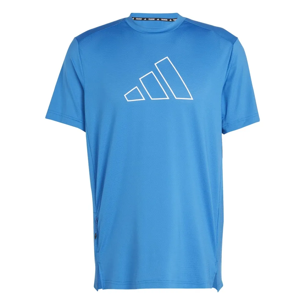 Adidas Mens Train Icons Big Logo Tee