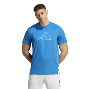 Adidas Mens Train Icons Big Logo Tee
