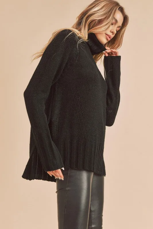 Aemi   Co Danica Turtle Neck Sweater