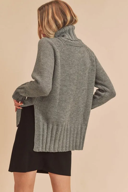 Aemi   Co Danica Turtle Neck Sweater