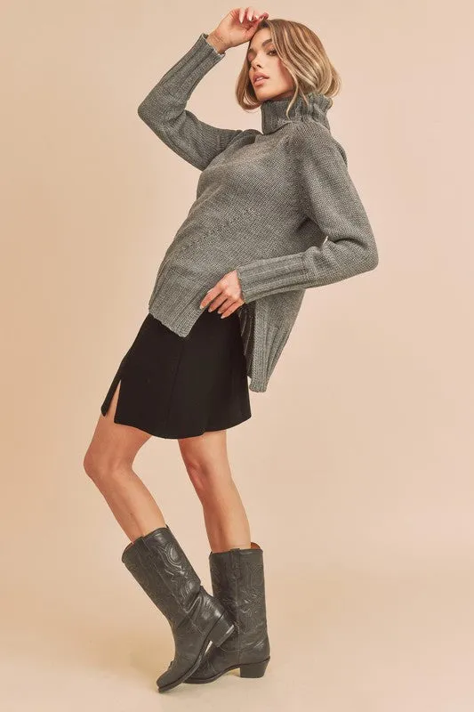 Aemi   Co Danica Turtle Neck Sweater