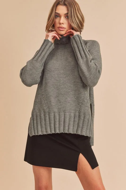 Aemi   Co Danica Turtle Neck Sweater