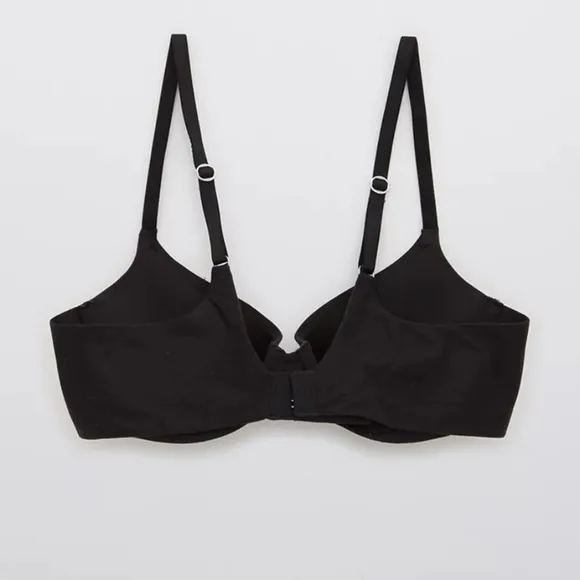 Aerie Sunnie Demi Push Up Bras in Black Size 36A Set of Two