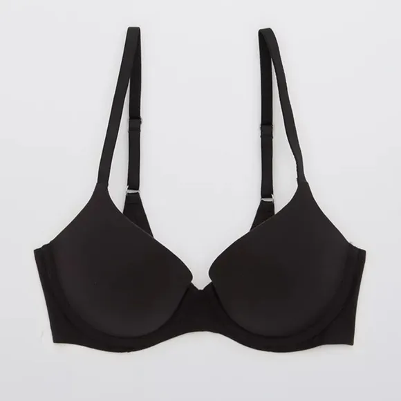 Aerie Sunnie Demi Push Up Bras in Black Size 36A Set of Two