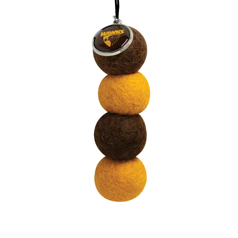 AFL Hawthorn Reusable Air Freshener Sets