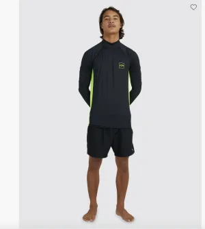AIRLITE STACKED L/S RASH SHIRT