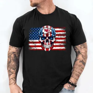 American Flag Skull Shirt - KSCC