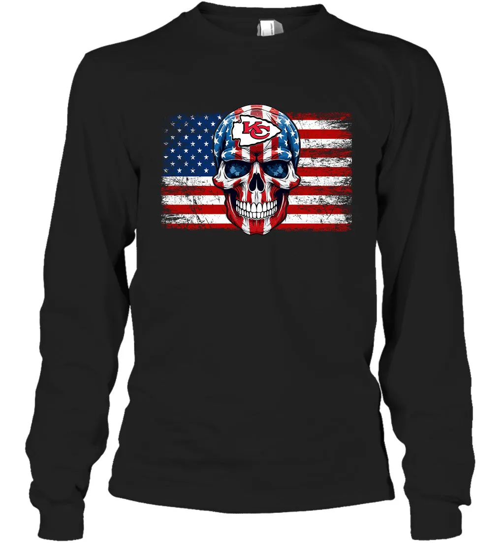 American Flag Skull Shirt - KSCC