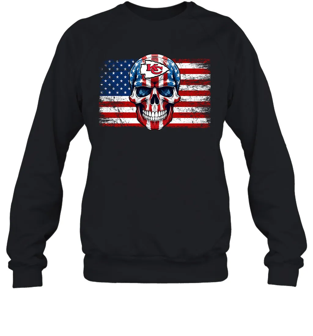 American Flag Skull Shirt - KSCC