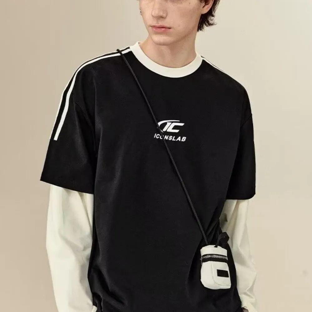 American Loose Simple Printed T-shirt