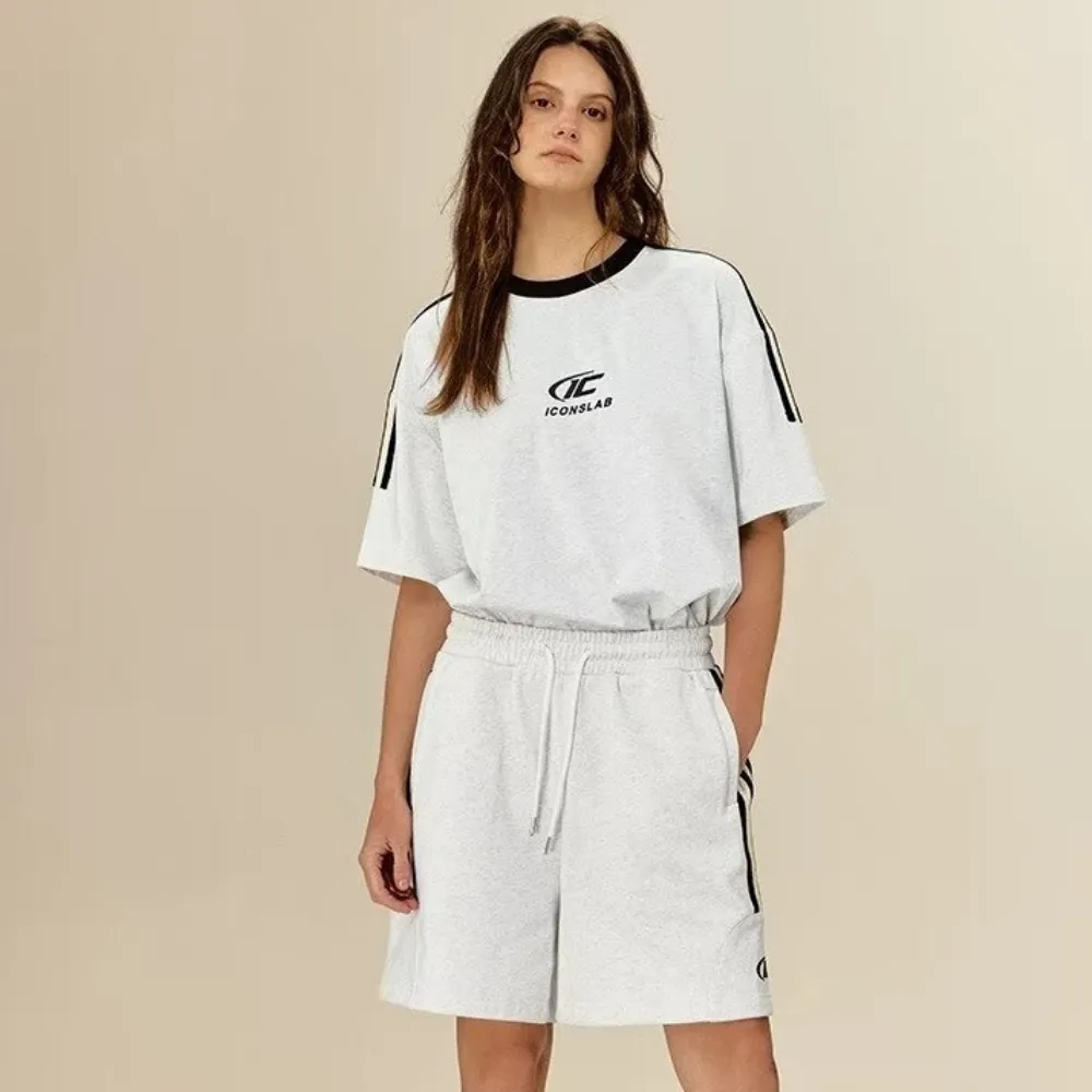 American Loose Simple Printed T-shirt