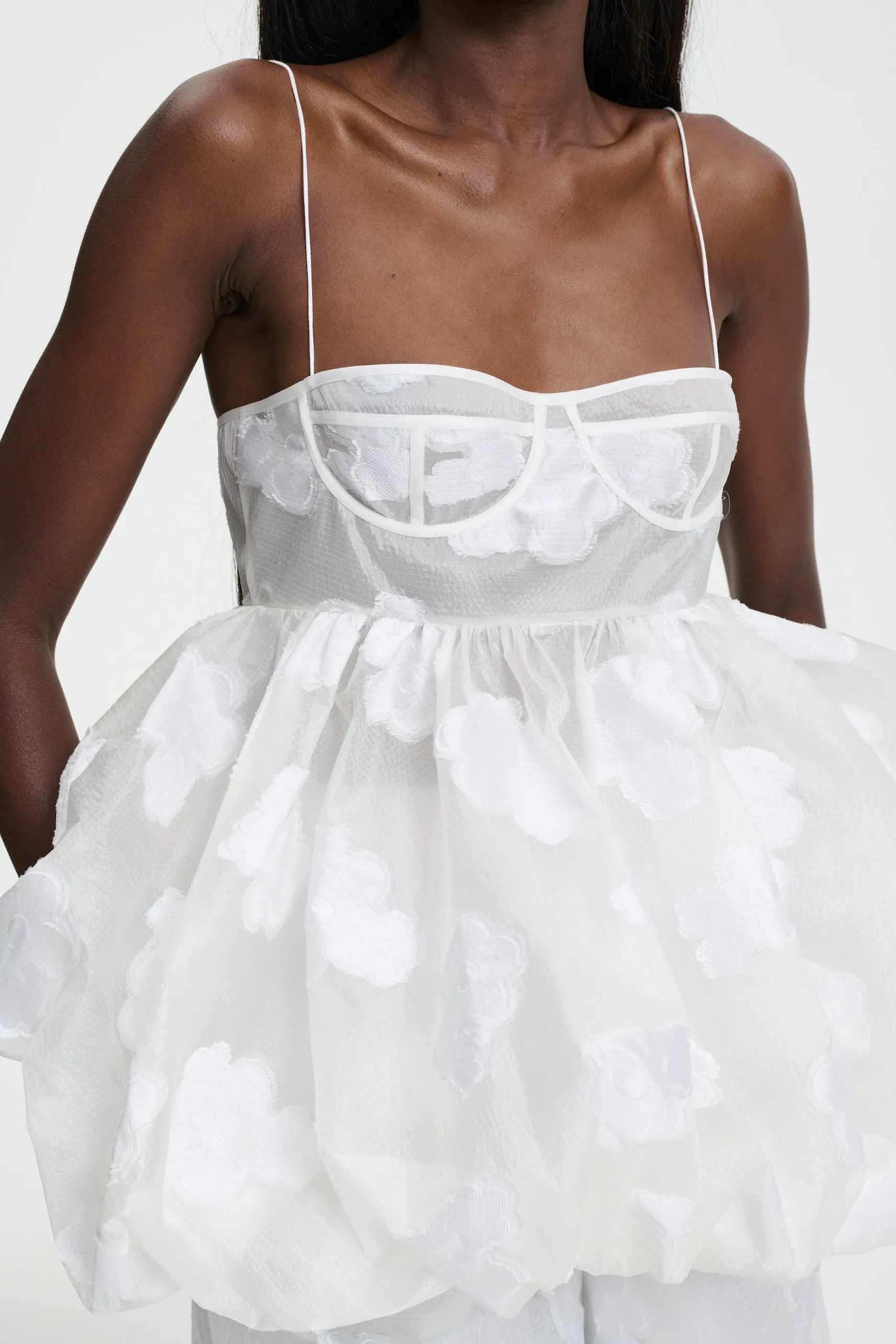 ANETTE | TOP KUMO FIL-COUP… WHITE BRIDAL