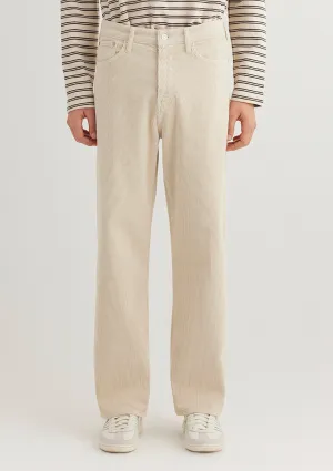 Atlanta Almond Milk Corduroy Jean Pants