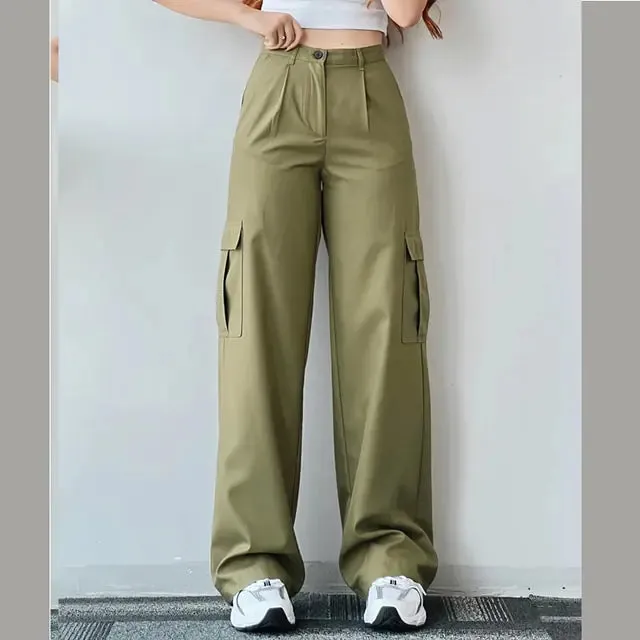 Baggy Trousers Casual Pants  For Women