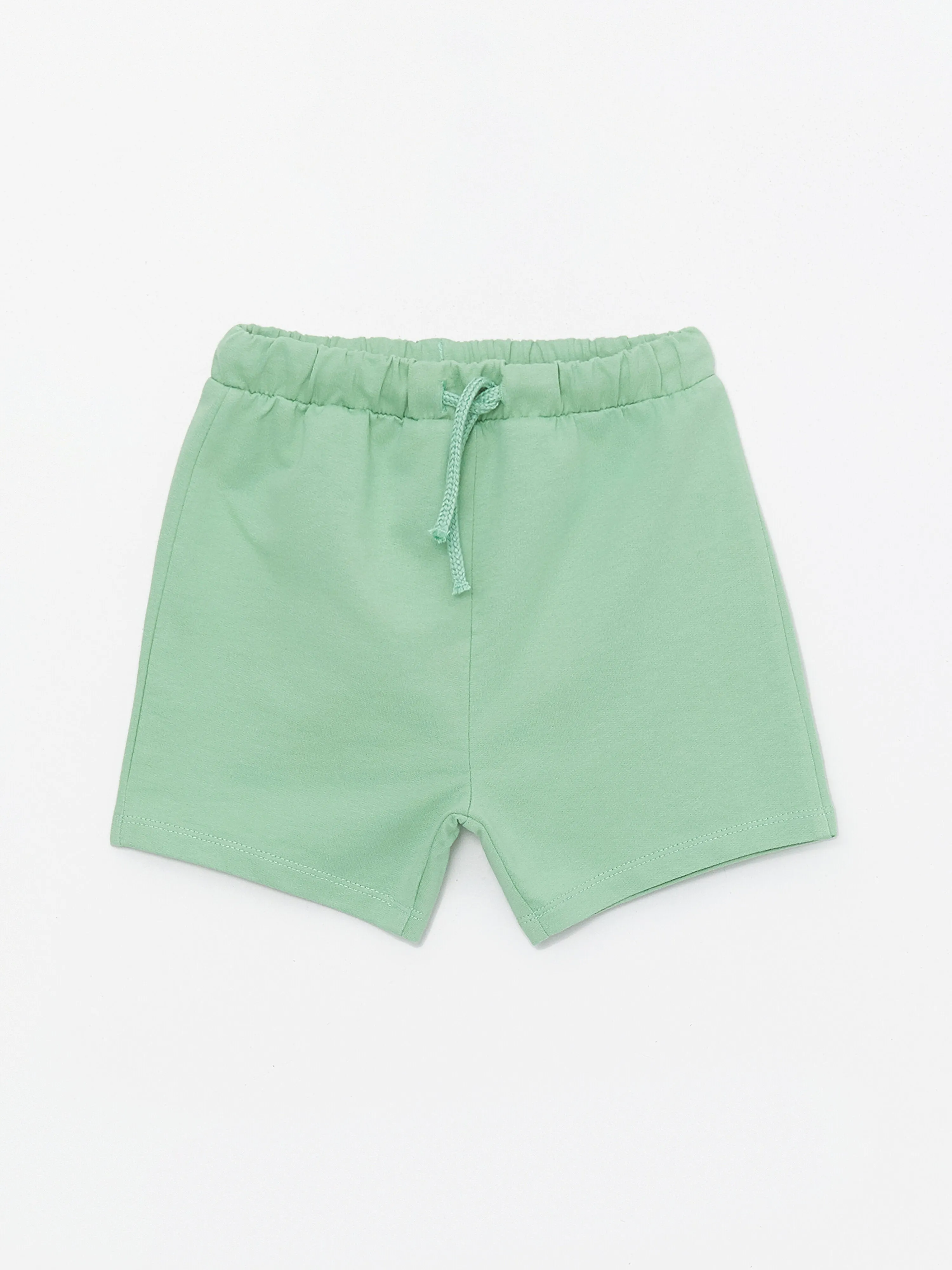 Basic Baby Boy Shorts with Elastic Waist, 2 Pack
