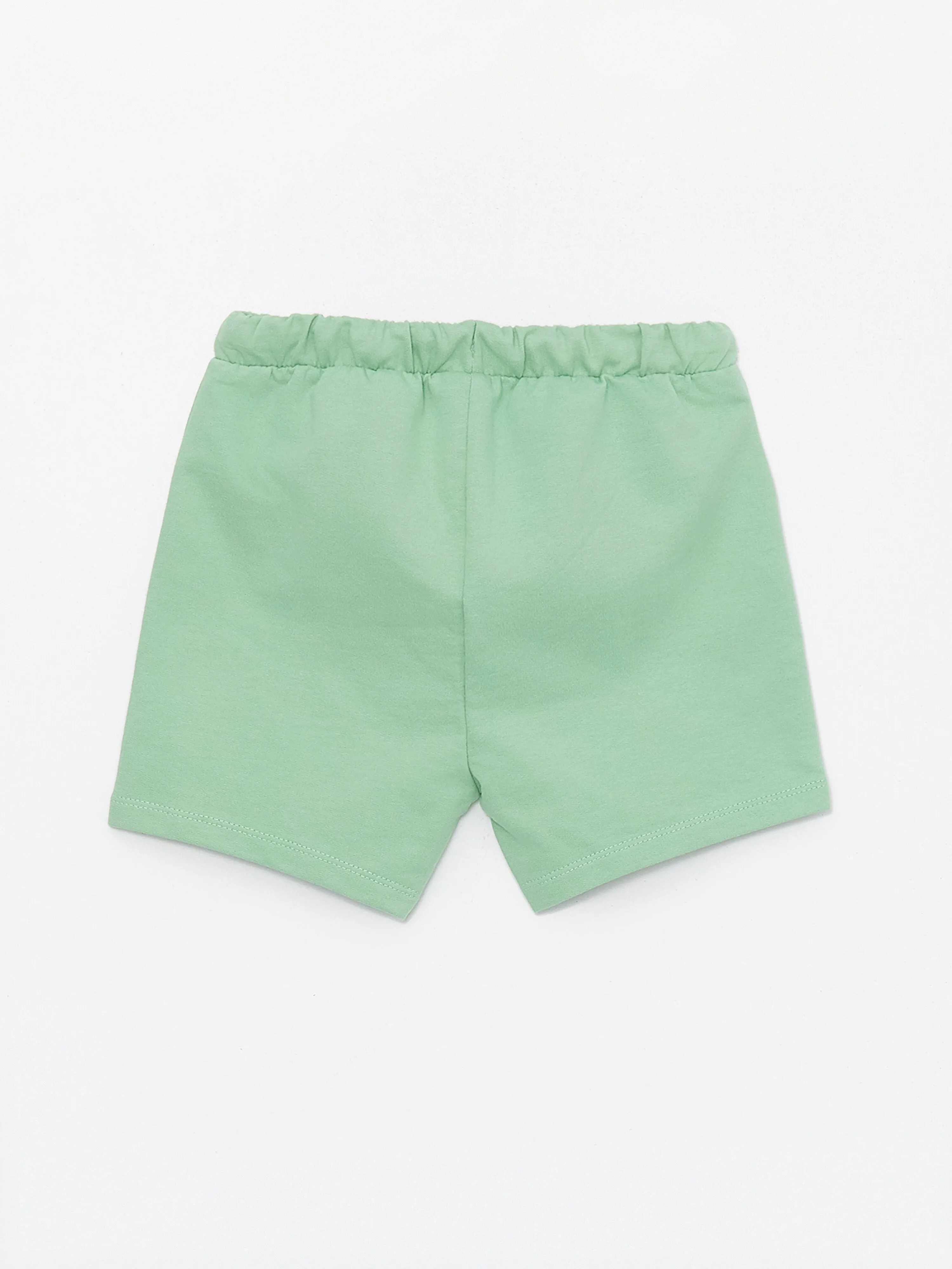 Basic Baby Boy Shorts with Elastic Waist, 2 Pack