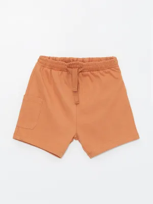 Basic Baby Boy Shorts with Elastic Waist