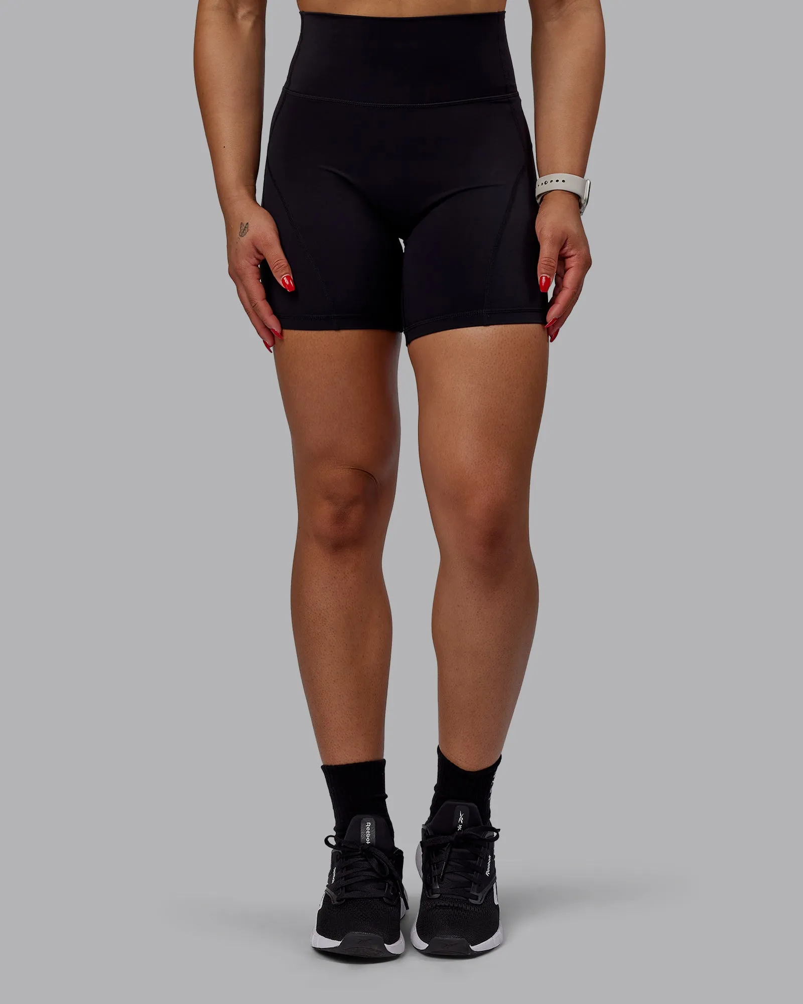 Bend Mid Short Tights - Black