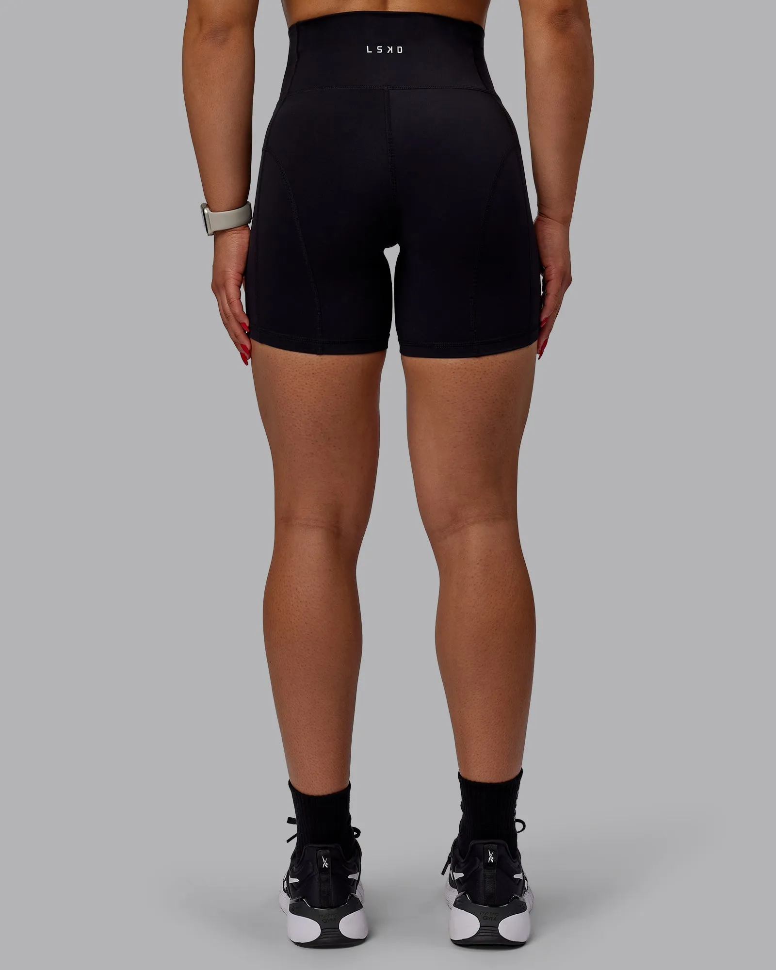 Bend Mid Short Tights - Black