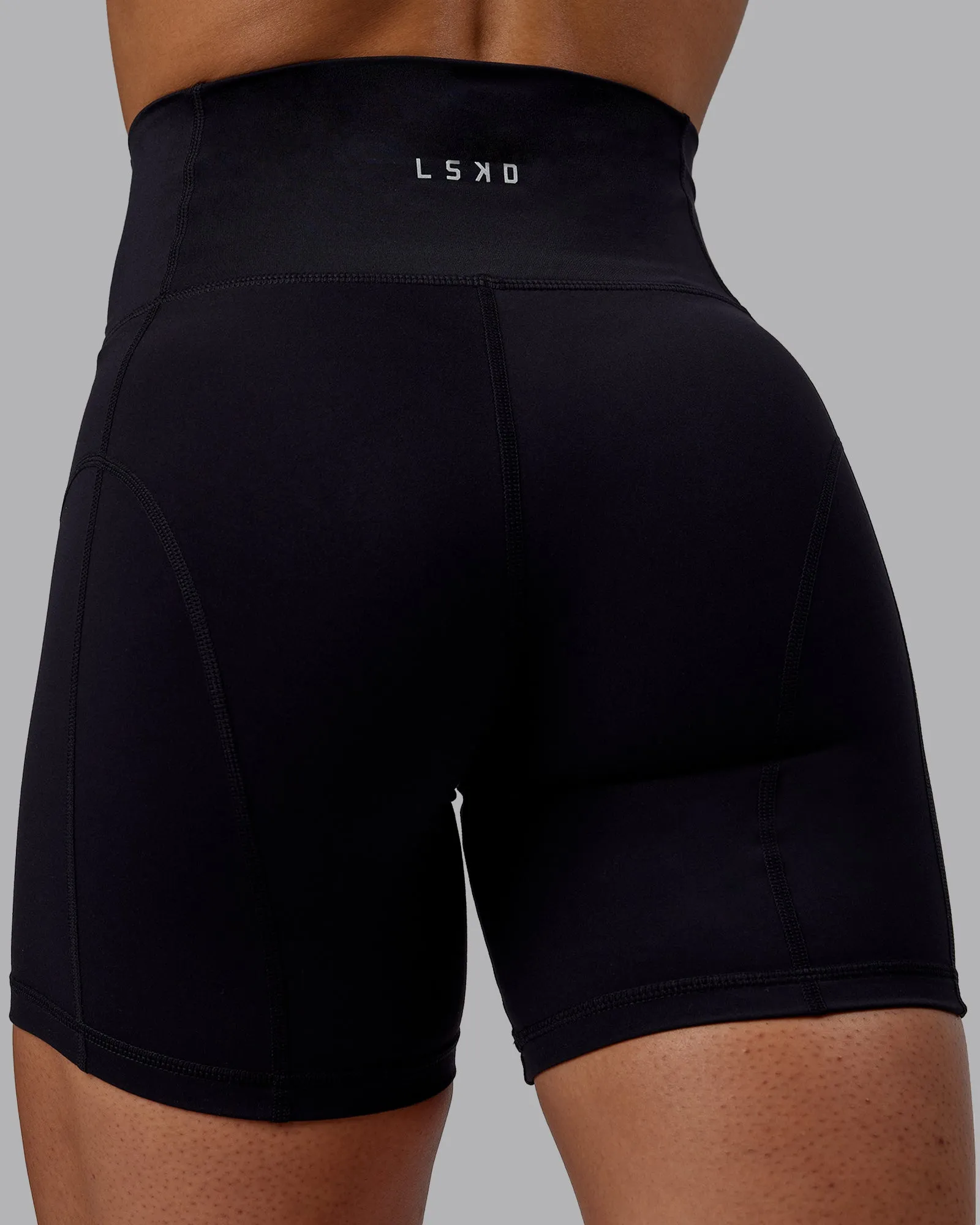 Bend Mid Short Tights - Black