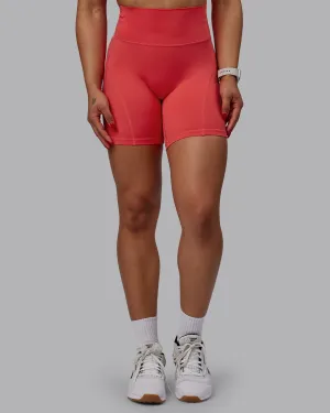 Bend Mid Short Tights - Cayenne