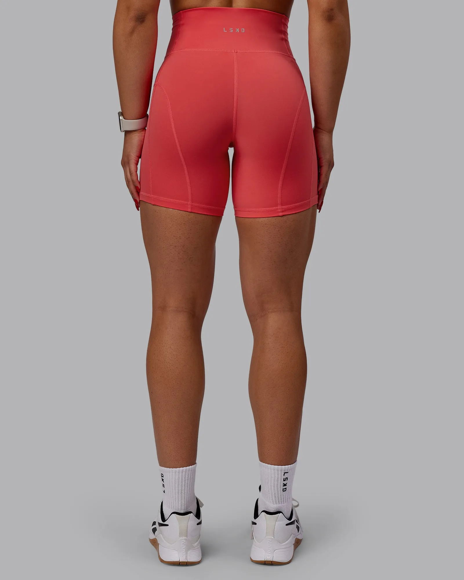 Bend Mid Short Tights - Cayenne
