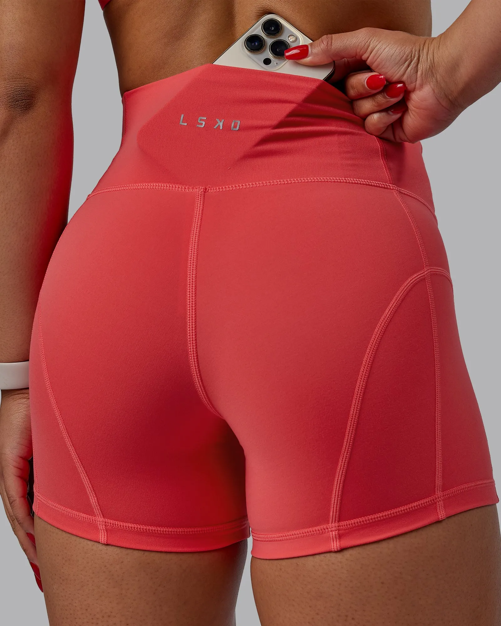 Bend X-Short Tights - Cayenne