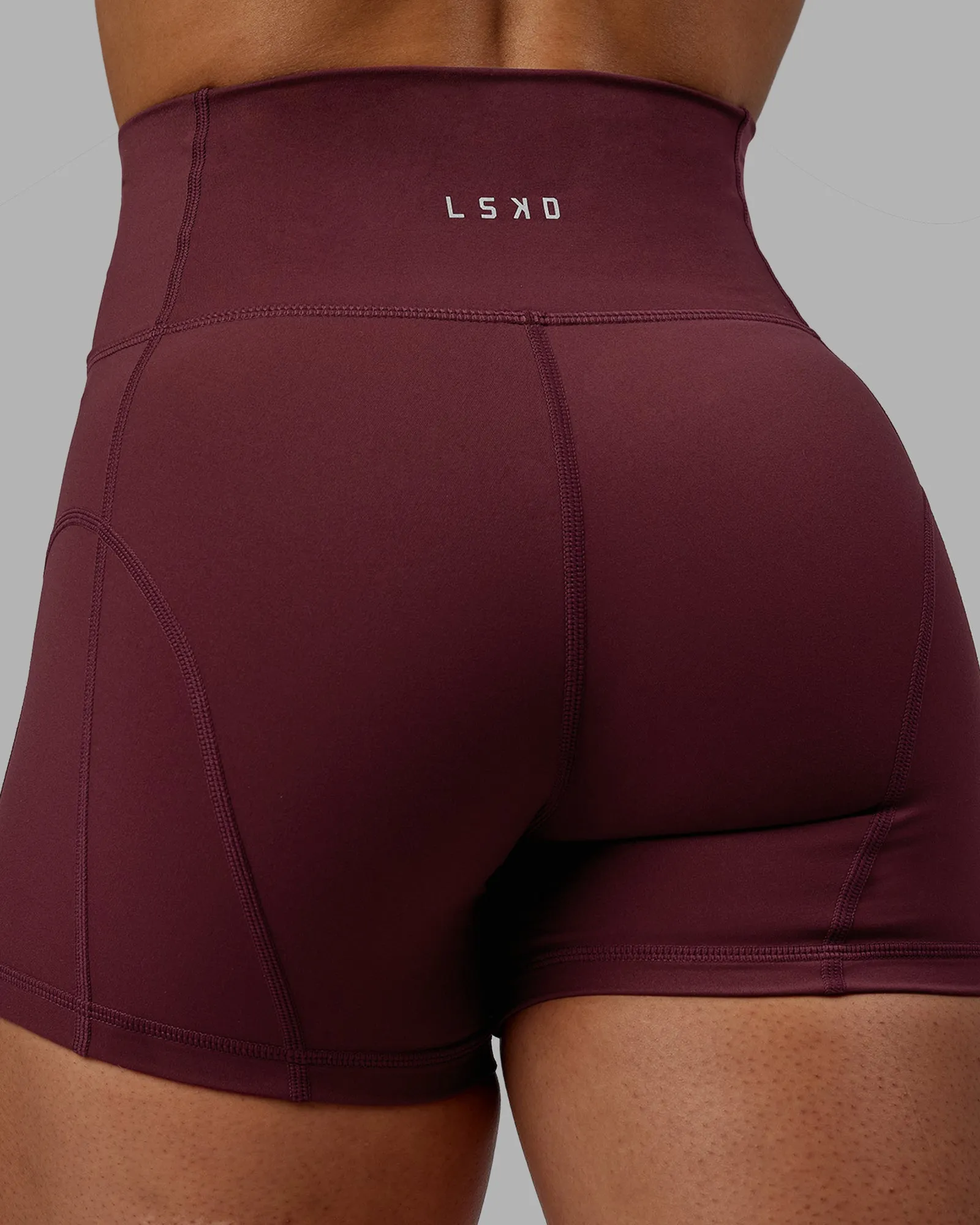 Bend X-Short Tights - Dark Cherry