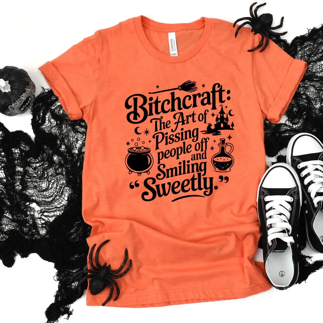 Bitchcraft Halloween Graphic Tee
